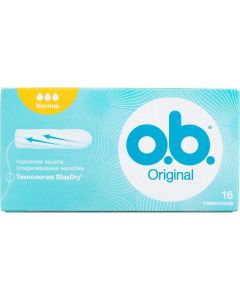 Buy OB Tampons 'Original Normal', 16 pcs | Online Pharmacy | https://pharm-pills.com