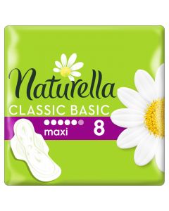 Buy Women's scented pads NATURELLA CLASSIC Basic Maxi Single, 8 pcs. | Online Pharmacy | https://pharm-pills.com