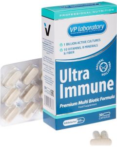 Buy Means for increasing immunity VP Laboratory 'ULTRA IMMUNE', 30 capsules | Online Pharmacy | https://pharm-pills.com