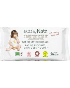 Buy Naty Wet wipes with aloe for children 56 pcs | Online Pharmacy | https://pharm-pills.com