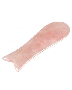 Buy Guasha 'Scraper' in the shape of a fish from rose quartz | Online Pharmacy | https://pharm-pills.com