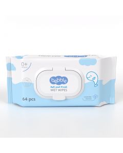 Buy Bebble Baby wet wipes 64 pcs | Online Pharmacy | https://pharm-pills.com