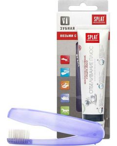 Buy Splat Travel Kit 'Whitening Plus': toothpaste, toothbrush | Online Pharmacy | https://pharm-pills.com