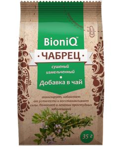 Buy Dried thyme BioniQ Tea additive, 36 g | Online Pharmacy | https://pharm-pills.com