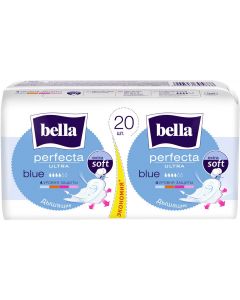 Buy Bella Super-thin pads 'Perfecta Ultra' Blue 2x10 pcs per pack | Online Pharmacy | https://pharm-pills.com