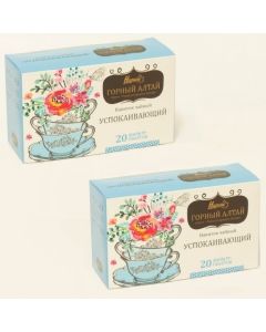 Buy Herbal tea Soothing filter package 40 pcs (set of 2 packs) | Online Pharmacy | https://pharm-pills.com