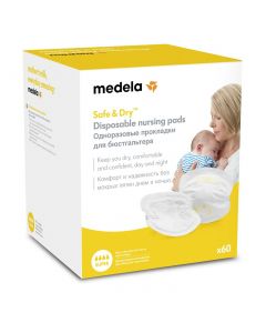 Buy Medela Disposable breast pads, 60 pcs. | Online Pharmacy | https://pharm-pills.com