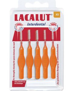 Buy Lacalut Interdental interdental cylindrical brushes (brushes), size XS d 2.0 mm pack # 5  | Online Pharmacy | https://pharm-pills.com