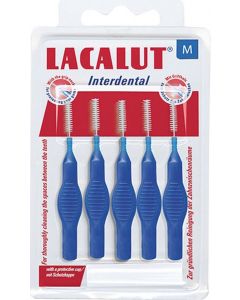 Buy Lacalut Interdental cylindrical interdental brushes (brushes), size M d 3.0 mm pack # 5  | Online Pharmacy | https://pharm-pills.com