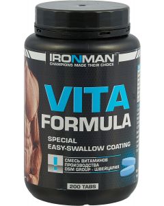 Buy Vitamin-mineral complex Ironman 'Vita Formula', 200 tablets | Online Pharmacy | https://pharm-pills.com