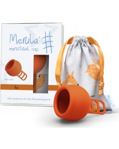 Buy Menstrual cup Merula orange One Size | Online Pharmacy | https://pharm-pills.com