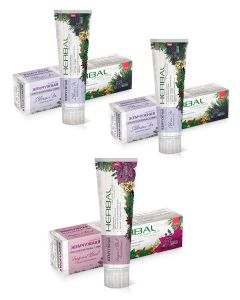 Buy Pearl toothpaste set professional: Herbal Siberian fir, 100 ml, 2 pcs. and Herbal Basil, 100 ml., 1 pc. | Online Pharmacy | https://pharm-pills.com