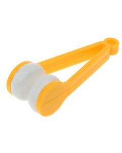 Buy Cloth for glasses Microfiber clothespin, 3 pcs, yellow | Online Pharmacy | https://pharm-pills.com