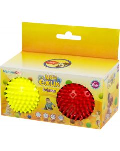 Buy Alpina Plast Set of balls for Hedgehogs color red, yellow, 8.5 cm  | Online Pharmacy | https://pharm-pills.com