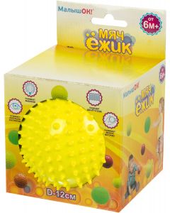 Buy Alpina Plast Ball Hedgehog color color yellow, 12 cm | Online Pharmacy | https://pharm-pills.com