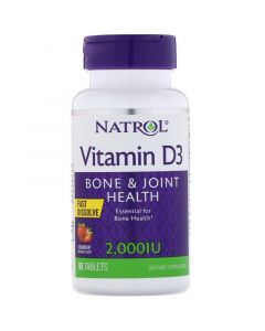 Buy Natrol vitamins 'Vitamin D3 2000 ME' 90 tabs  | Online Pharmacy | https://pharm-pills.com