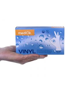 Buy MediOK, Vinyl transparent household gloves, size XL, 100 pcs., 50 pairs | Online Pharmacy | https://pharm-pills.com