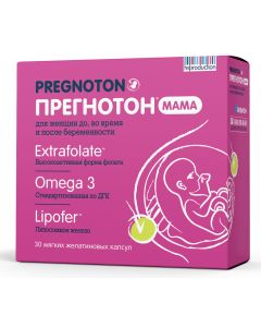 Buy Pregnoton Mama multivitamins, 30 capsules | Online Pharmacy | https://pharm-pills.com