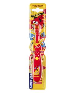 Buy Children's toothbrush Longa Vita 'Angry Birds', musical timer | Online Pharmacy | https://pharm-pills.com