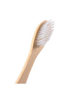 Buy HOUMI bamboo toothbrush, white bristles, 3 pcs | Online Pharmacy | https://pharm-pills.com