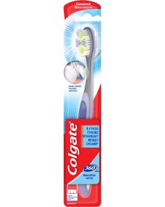 Buy Colgate Toothbrush '360. Interdental cleaning', medium hard, assortment | Online Pharmacy | https://pharm-pills.com