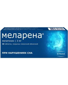 Buy Melarena Tablets p / o, 3 mg, No. 30 | Online Pharmacy | https://pharm-pills.com