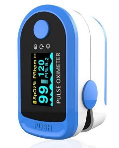 Buy Digital finger pulse oximeter (oximeter) Aiqura # AD805 with batteries # AD805  | Online Pharmacy | https://pharm-pills.com