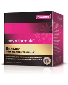 Buy Lady-S Vitamin Complex 'More than Multivitamins' Formula, 30 pcs x 880 mg | Online Pharmacy | https://pharm-pills.com