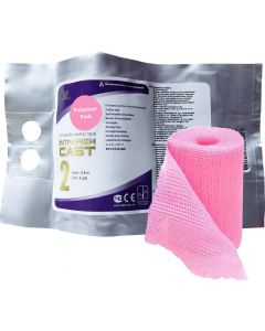 Buy Polymer bandage Intrarich IR-0023, hard fix Cast, pink, 5 cm х 3.6 m | Online Pharmacy | https://pharm-pills.com