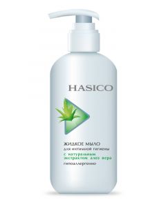 Buy Liquid soap for intimate hygiene Hasico Aloe vera 250 ml | Online Pharmacy | https://pharm-pills.com