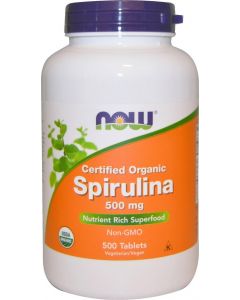 Buy Spirulina Now Foods Spirulina 500 mg, 500 tablets | Online Pharmacy | https://pharm-pills.com