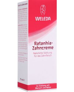 Buy Weleda Toothpaste 'Ratania', vegetable, 75 ml | Online Pharmacy | https://pharm-pills.com