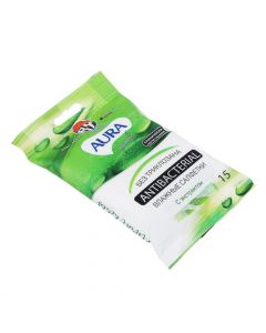 Buy Aura Wet Wipes, antibacterial | Online Pharmacy | https://pharm-pills.com