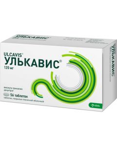 Buy Ulkavis tab. p / o captivity. 120 mg # 56  | Online Pharmacy | https://pharm-pills.com