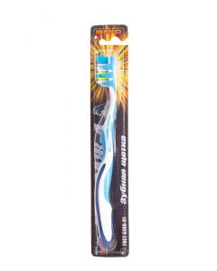 Buy Toothbrush Massage-4 (multilevel medium bristles, massage inserts, pillow for tongue) | Online Pharmacy | https://pharm-pills.com