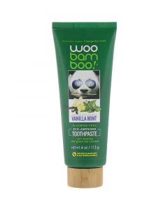 Buy Woobamboo, Eco-Awesome Toothpaste, Fluoride Free, Vanilla Mint, 113 g | Online Pharmacy | https://pharm-pills.com