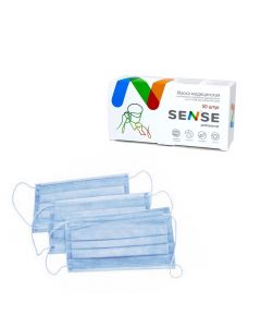 Buy Hygienic mask Sense professional sense, 50 pcs | Online Pharmacy | https://pharm-pills.com