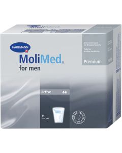 Buy HARTMANN MoliMed Premium for men active Urological pads 14 pcs. | Online Pharmacy | https://pharm-pills.com