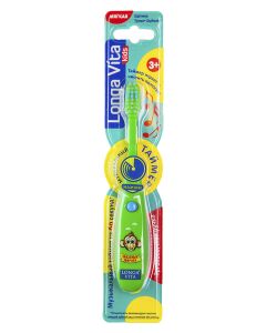 Buy Children's toothbrush Longa Vita 'Funny animals', musical | Online Pharmacy | https://pharm-pills.com