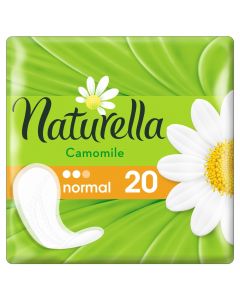 Buy Women's scented panty liners NATURELLA Normal (with chamomile scent), 20 pcs. | Online Pharmacy | https://pharm-pills.com