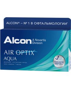 Buy Contact lenses Alcon Аlcon contact lenses Air Optix Aqua 3 pairs 8.6 Monthly, 0.25 / 14.2 / 8.6, 3 pcs. | Online Pharmacy | https://pharm-pills.com