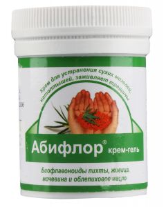 Buy Abiflor with urea and sea buckthorn oil Abis organic ABIS-ABMOB Cream-gel | Online Pharmacy | https://pharm-pills.com