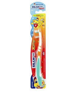 Buy Silca Putzi Soft Toothbrush Kids from 3 to 9 years old, assorted colors  | Online Pharmacy | https://pharm-pills.com