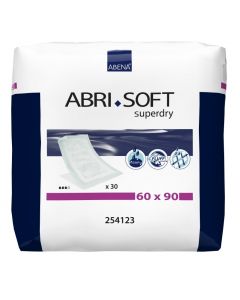 Buy Medical diaper Abena Abena Disposable diaper Abri-Soft Superdry 60 x 90 cm 30 pieces 254123, 60 x 90 cm, 30 pieces | Online Pharmacy | https://pharm-pills.com