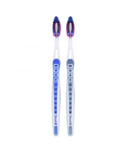 Buy Oral-B, 3D White, Bright Toothbrushes, Medium 2 pieces | Online Pharmacy | https://pharm-pills.com