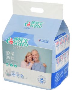 Buy COSOFTO Diapers for adults M, 10 pcs | Online Pharmacy | https://pharm-pills.com