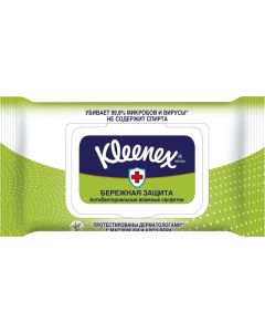 Buy Kleenex Wet antibacterial wipes Mega Peck 40 pcs | Online Pharmacy | https://pharm-pills.com