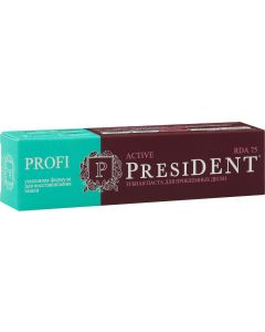 Buy Toothpaste PresiDENT Profi Active, 75 RDA, 50 ml | Online Pharmacy | https://pharm-pills.com