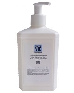 Buy Doctor Vic disinfectant - gel for treating hands and skin 500 ml | Online Pharmacy | https://pharm-pills.com