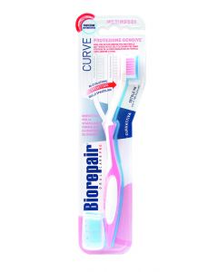 Buy Biorepair CURVE Protezione Gengive toothbrush ultra-soft, pink | Online Pharmacy | https://pharm-pills.com